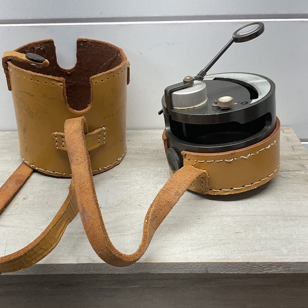 Francis Barker & Son EBS Small Craft Precision Sextant with Leather Case UK